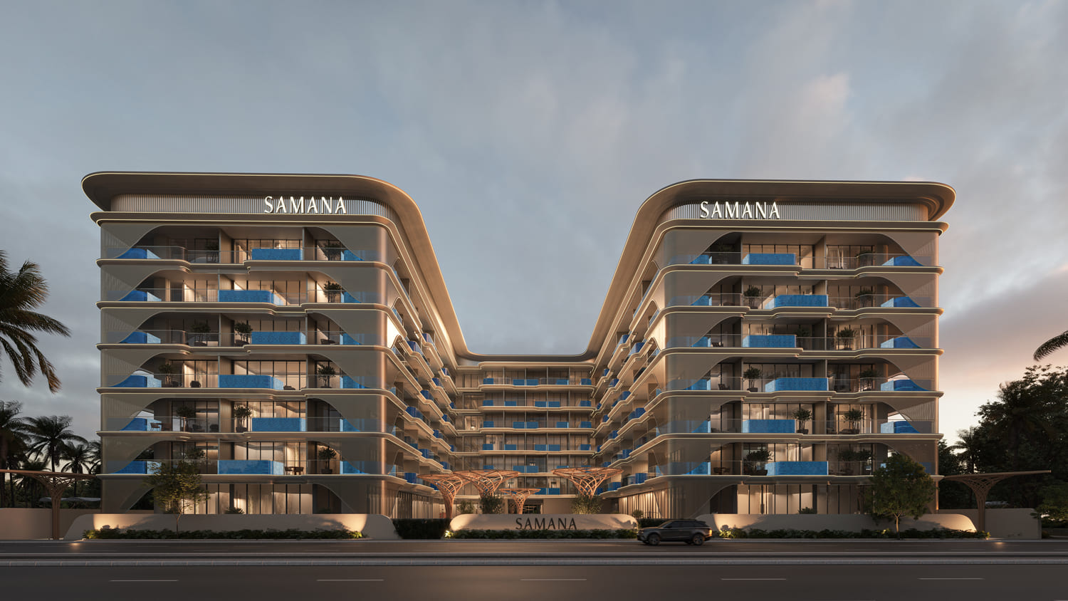 Samana Imperial Garden off-plan project by Samana Developers in Arjan