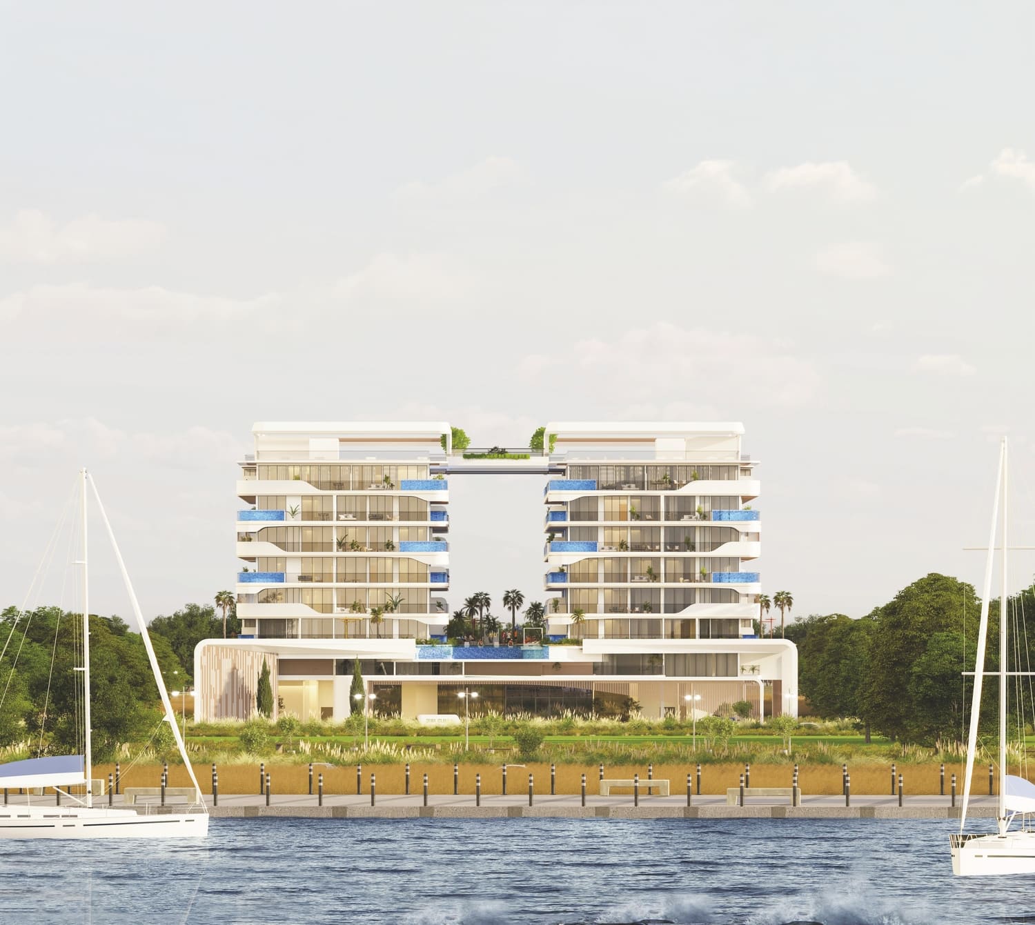 Ocean Pearl 1 and 2 off-plan project by Samana Developers in Dubai Islands