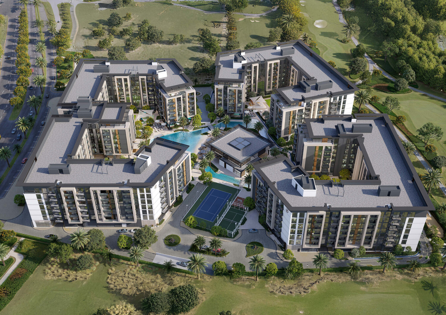 Belgravia Gardens off-plan project by Ellington Properties in Wadi Al Safa 2