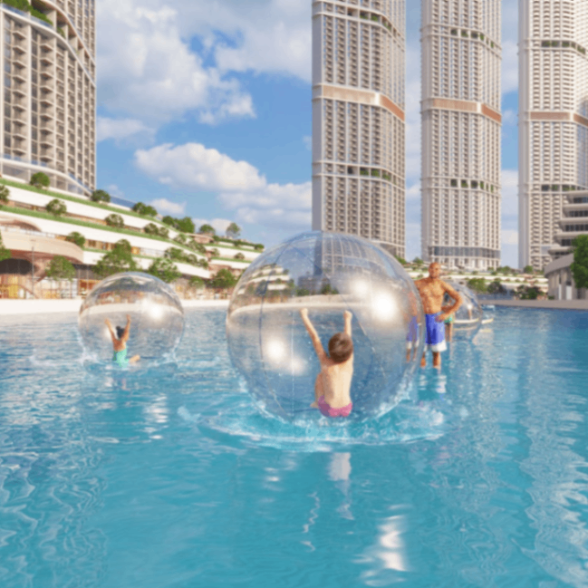 Skyscape Aura off-plan development by Sobha Realty in Sobha Hartland 2, photo 2 of 8