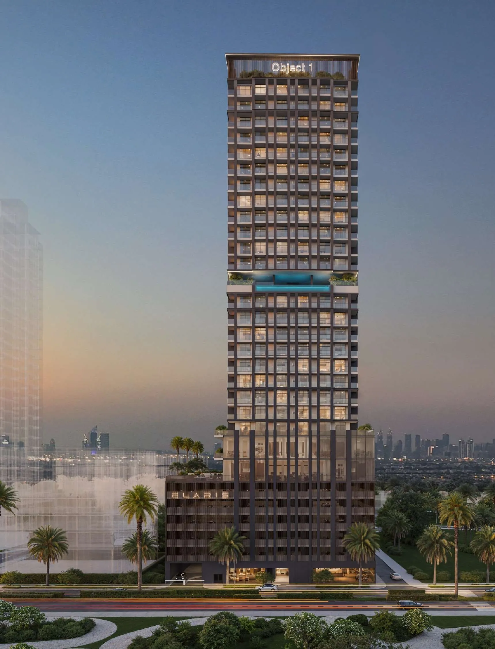 ELAR1S Rise off-plan project by Object 1 in Jumeirah Village Circle