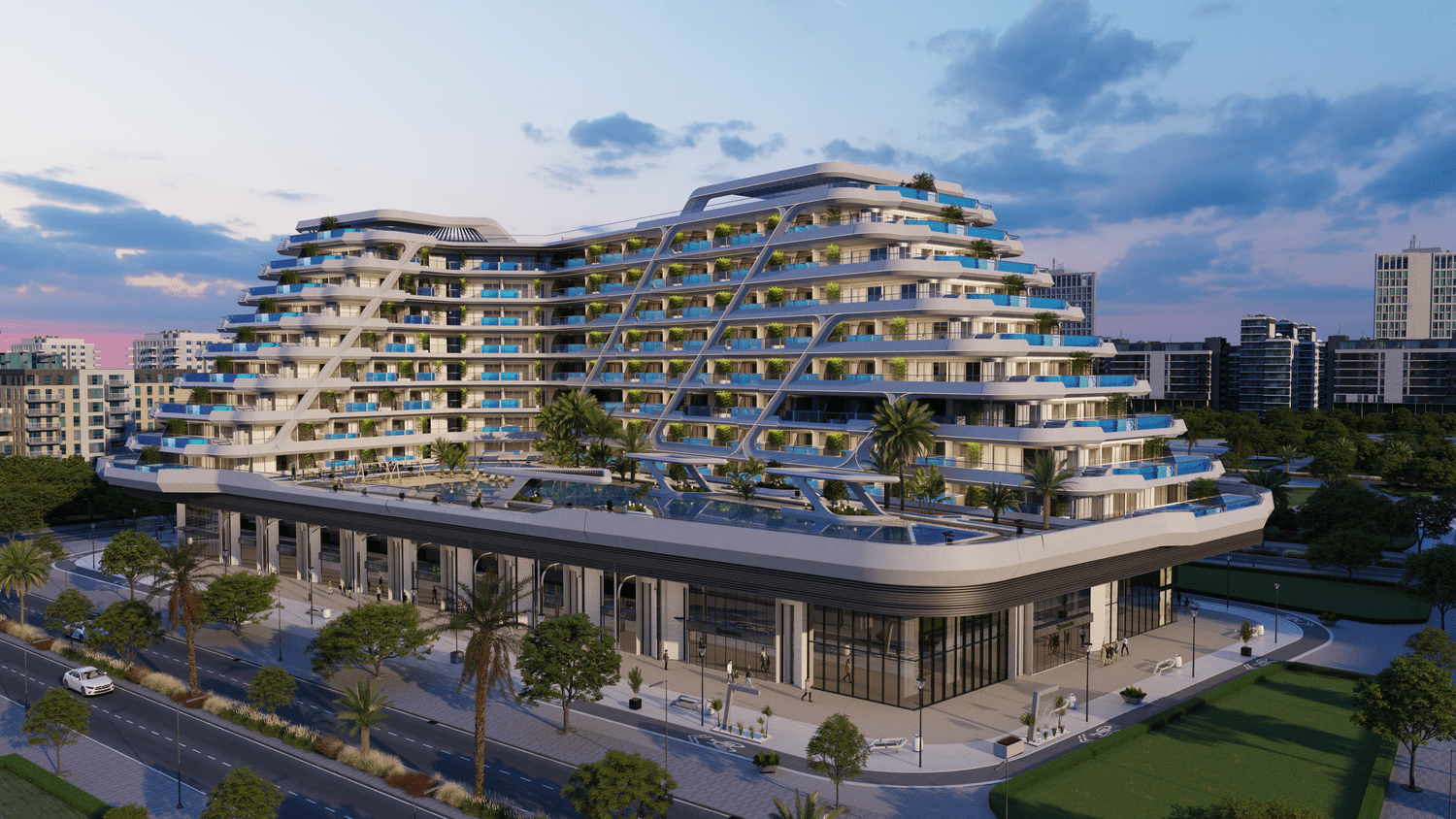 Samana Mykonos Signature off-plan project by Samana Developers in Arjan