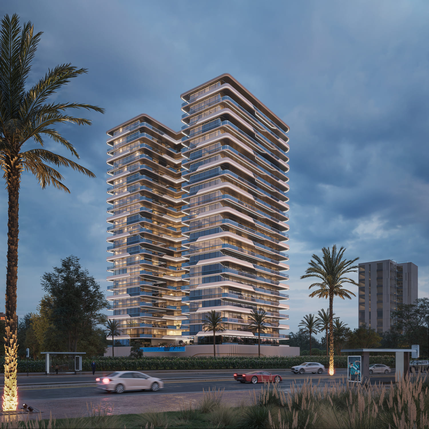 Samana Parkville off-plan project by Samana Developers in Dubailand Residence Complex
