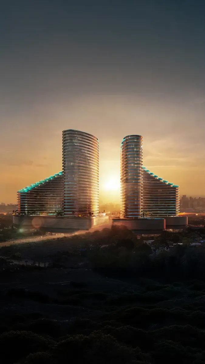 Binghatti Skyflame off-plan project by Binghatti Developers in Majan