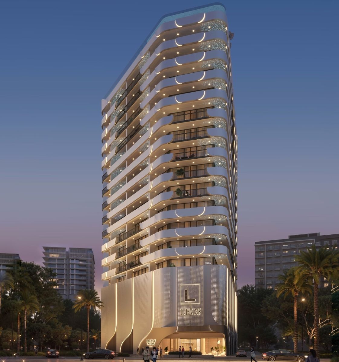 Weybridge Gardens 5 residence complex in Dubailand