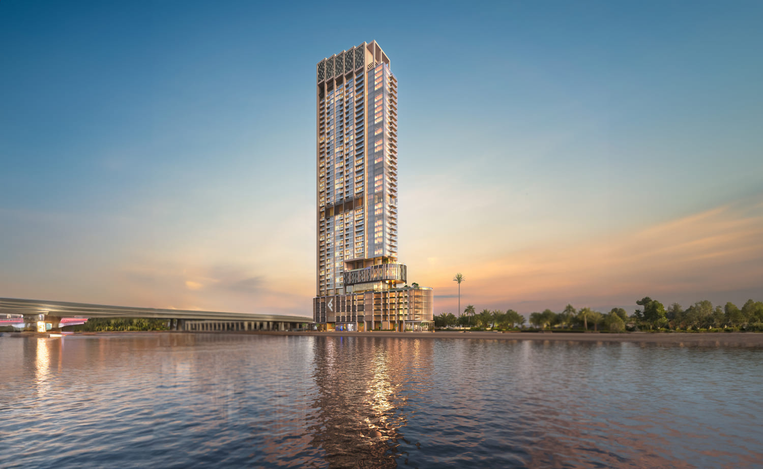 One River Point off-plan project by Ellington Properties in Business Bay