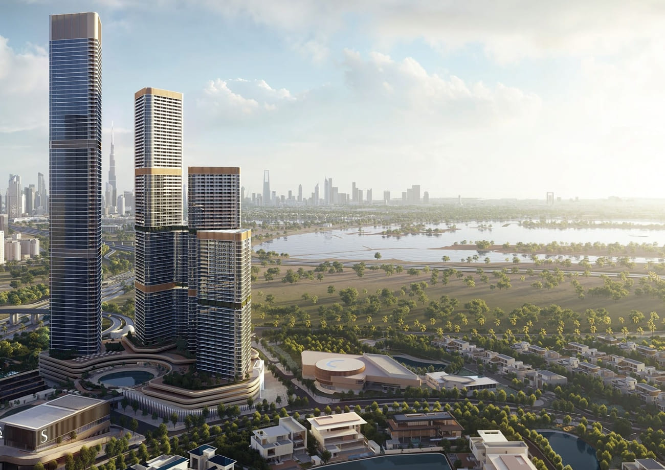 Skyvue Solair off-plan project by Sobha Realty in Sobha Hartland 2, MBR City, Dubai